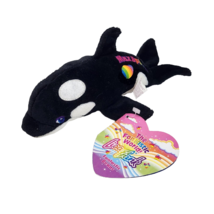 New Vintage 1998 Lisa Frank Max Splash Orca B EAN Ie Stuffed Animal Plush Toy Tag - $56.05