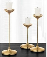Hotel Collection Set of 3 Candlestick Holders (BENT) - $10.83
