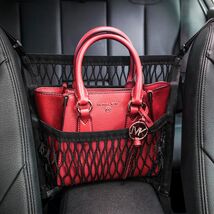 Car Storage Organizer: Pet Barrier &amp; Purse Holder with Easy Installation - $59.35