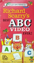 Richard Scarry&#39;s Best ABC Video Ever! [VHS 1989] Animated Random House - £1.82 GBP
