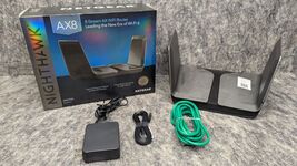NETGEAR Nighthawk RAX75 AX8 8-Stream AX WiFi Router - AX5700 Works Great - $42.99