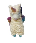 Kellytoy 9&quot; standing llama unicorn plush toy - £15.56 GBP