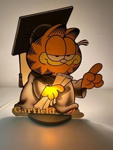 Extremely Rare! Garfield as Student Old Vintage Lamp from Italy Europe - £195.81 GBP