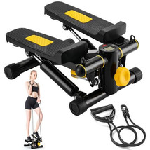 NOAOVO Mini Stepper with Resistance Bands, Portable Stair Stepper Machin... - $242.09