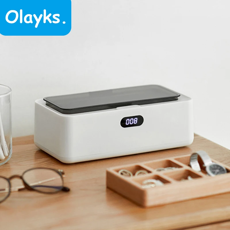 Olayks Ultrasonic Cleaning Machine Portable Cleaner 45000 Hz High Frequency - $83.17