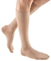 mediven Plus Knee Highs w/Silicone Topband, 30-40 (Size: III) Beige - $61.83