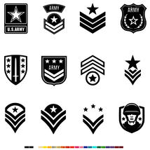 US Army Vinyl Decal Sticker Car Boat Moto Truck iPad Navy United States Military - £2.99 GBP+