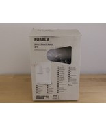 Ikea Fubbla LED White Wall Lamp Light with Light Blue Cable - Open Box - $19.79