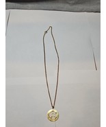 Gold Tone Necklace/Chain, Christian Jesus &quot;It&#39;s Possible&quot; Pendant, 18&#39;&#39; ... - $183.25 MXN