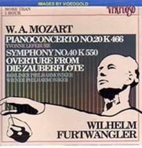 Mozart Piano Concerto NO 2O K466 -Symphony NO40 K550 Overture Diezauberflote Cd - £11.79 GBP