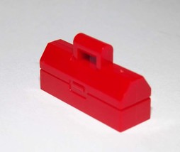 Red Tool Box fors Building Minifigure Bricks US - £1.12 GBP