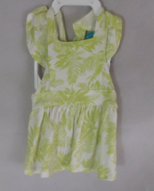 NWT Top Paw Lime Leaf Apron Dress Tank Dog Size Small - $8.72