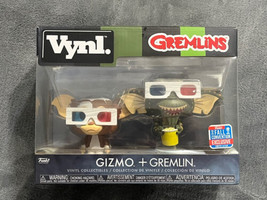 Funko Vynl Gremlins 2 Pack Gizmo + Gremlin 2018 Fall Convention Exclusive - NEW - £19.64 GBP