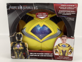 Saban Power Rangers Deluxe Dress Up Costume Halloween Light Up Chest Arm... - $23.71