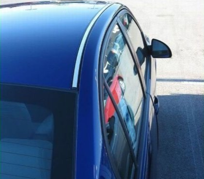 2003-2011 MAZDA 6 CHROME ROOF TRIM MOLDINGS 2PC 2004 2005 2006 2007