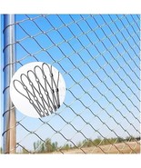 304 Stainless Steel Wire Rope Netting - Flexible Cable Mesh for Garden F... - $81.45 CAD