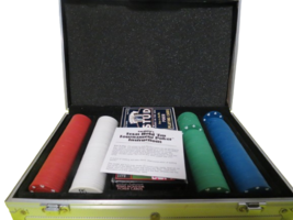 Cardinals Professional Texas Hold Em Poker Set In Aluminum Carry Case Complete - £15.81 GBP