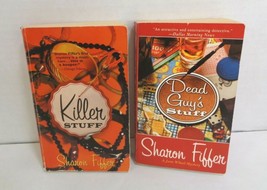 Lot 2 Sharon Fiffer Paperback Novels Picker Jane Wheel Novels Killer Stu... - £2.33 GBP