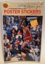 1988? Jump Inc. Michael Jordan Bulls Sticker Poster Gibson Greetings New... - $13.93 CAD