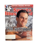 Label 2002 Tom Brady Sports Illustrated The Natural Patriots April 15 2002 - $137.03 CAD