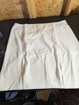 Jessica London Size 24 White Polyester Blend Skirt - $31.68