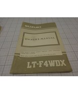 OEM Suzuki  Owners Manual 1990  90 LT-F4WDX LT F4WDX 4WD X    99011-19B3... - $25.14