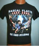 RASCAL FLATTS 2006 Me And My Gang Concert Tour T-SHIRT Adult Small COUNT... - $181.15 MXN