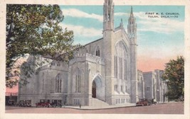 First M. E. Church Tulsa Oklahoma OK Postcard D28 - £2.38 GBP