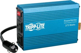 Tripp Lite Pv375, 375W Car Power Inverter With 2 Outlets, Auto Inverter. - £67.80 GBP