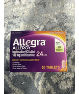 ALLEGRA Allergy 24Hr 180mg 60 Tablets. Exp 12/25 - $24.35 CAD