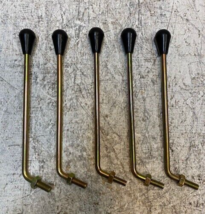 5 Quantity of Reverse Pull Shaft Handles 10&quot; Long 9mm Thick 10mm Thread ... - $99.99