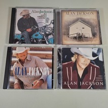 Alan Jackson CD Lot of 4 A Lot About Living A Little Bout Love Precious Memories - £11.70 GBP