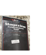 1x 100 Standard Regular Size Magazine Sleeves Bags Pack BCW Storage Prot... - $28.72 CAD