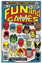 Fun And Games Magazine #1 (1979) *Marvel Comics / Word Games / Puzzles &amp;... - £4.78 GBP