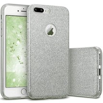 for iPhone 6 Plus/6s Daisy Light Thin Slim TPU Glitter Case Cover SILVER - £4.63 GBP