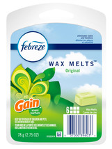 Febreze Odor-Eliminating Wax Melt Air Freshener, Gain Original, 1 Pack o... - $8.79