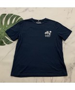 Chubbies Mens T-Shirt Size Xl Navy Blue White Welcome To The Weekend Palms - £18.09 GBP