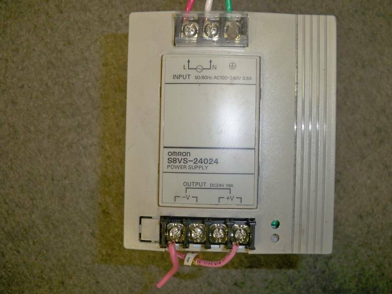 Omron S8VS-24024 100-240V 3.8A Power Supply Used - $150.00