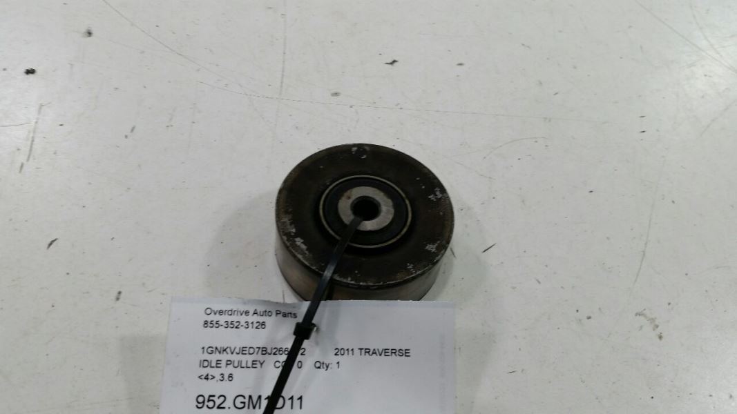 2011 Chevy Traverse Idler Idle Pulley 2009 2010 2011 2012 - $19.94