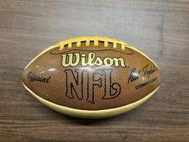 VTG Wilson Paul Tagliabue Shiny 4-Panel Football - $12.99