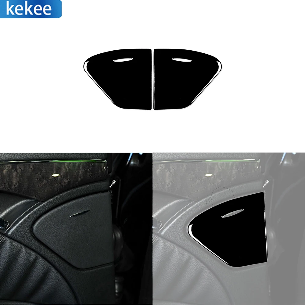 For Mercedes-Benz E-Class W211 2003-2009 Piano Black Door Ashtrays Panel Trim - £17.55 GBP