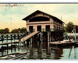 Casino And Boat House Buffalo New York NY DB Postcard U21 - $6.71