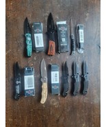 Eight GW Grand Way Knives New Some In Box Some Are Not Some Personalized - $69.29