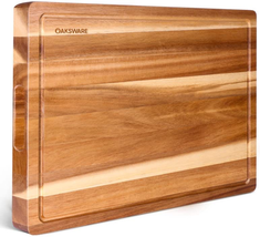 Cutting Boards, 17X13 Large Acacia Wooden Cutting Board for Kitchen, Edge Grain - £35.56 GBP+