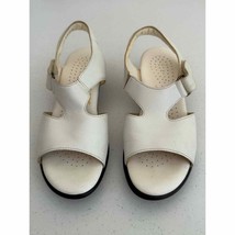 Vintage SAS Sandals Women’s Size 7S (7AAA) Tripad Comfort Off-white - £6.52 GBP