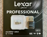 Lexar Pro 64GB 1000X MicroSDXC Memory Card + USB Reader UHS-II C10 U3 4K... - $19.99