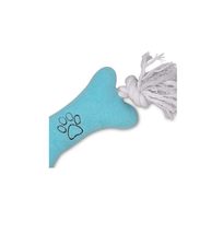 7 Inch Small Dog Toys Tiny Tuggers Puppy Plush and Rope Squeak Bone Pawp... - $211.10 MXN+
