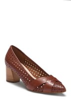 Cole Haan Carlee Pump  Stacked heel Approx. 2&quot; heel Size 10.5B CHERRY Mahogany - £77.62 GBP