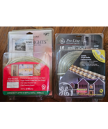 2 Sets White Lights End to End 18ft Indoor/Outdoor Rope Lights - $28.70