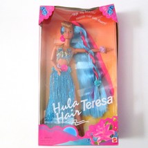 Vintage Hula Hair Teresa Doll 17049 NRFB Crushed Box Top Flaw 1996 - $69.27